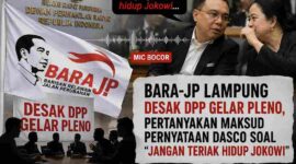 Ilustrasi DPD Bara-JP Lampung mendesak DPP menggelar pleno untuk mengklarifikasi pernyataan Sufmi Dasco Ahmad dalam insiden mic bocor di DPR RI.
