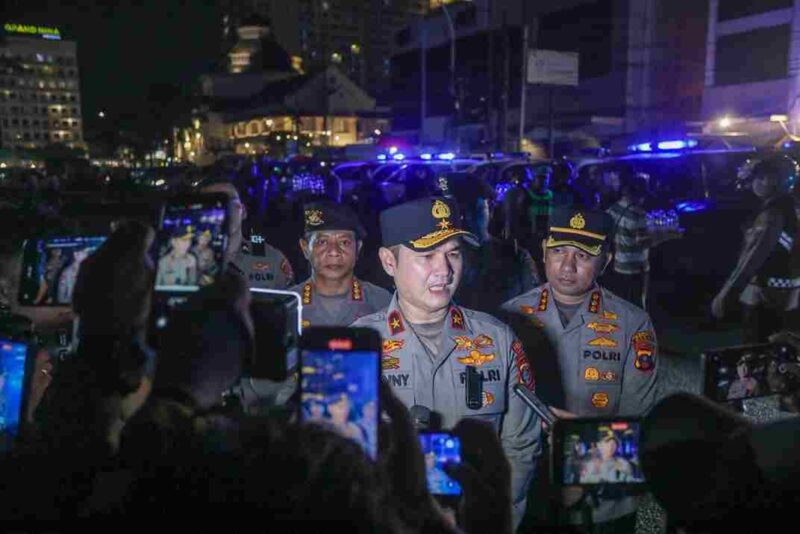 Polda Sumut menggelar KRYD dan mengerahkan 365 personel di Kota Medan pada hari kedua blackout SUMBAGUT untuk menjaga keamanan