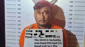 Tim gabungan Polres Labuhanbatu dan Intel Kodim 0209 menangkap kurir sabu antar provinsi dengan barang bukti 1 kilogram sabu.