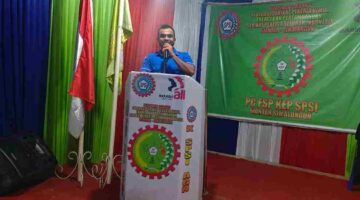 Adam Kharayeti Yakat Ali Resmi Masuk Jajaran Pengurus SPSI AGN Siantar-Simalungun