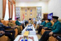 Wali Kota Wesly Silalahi menerima silaturahmi PD Al Jam’iyatul Washliyah.
