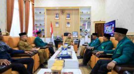 Wali Kota Wesly Silalahi menerima silaturahmi PD Al Jam’iyatul Washliyah.