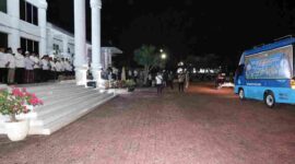 Pemkab Asahan menggelar pawai malam takbiran Iduladha 1447 H.