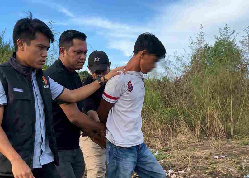Sat Reskrim Polres Pelabuhan Belawan menangkap pelaku dugaan penganiayaan di kawasan Gabion Belawan kurang dari tiga jam.