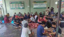 Masjid Al-Ikhlas Jalan Nagur Pematangsiantar menyembelih 11 sapi dan 4 kambing pada Iduladha 2026 untuk dibagikan kepada 650 warga.