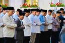 Predien Prabowo Subianto melaksanakan salat sunah Iduladha 1447 Hijriah di Wisma Indonesia, Paris, Prancis, pada Rabu, 27 Mei 2026. 