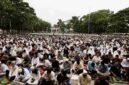 Ribuan warga mengikuti Salat Iduladha 1447 H di Lapangan Adam Malik.