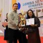 Sekretaris TP PKK Ny. Rasta Eliya Ginting, menghadiri kegiatan Lomba PAUD dan SD Kelas 1-3 Tingkat Provinsi Sumatera Utara yang digelar Majelis Pendidikan Kristen Wilayah (MPKW) Sumut-Aceh di Gedung Serbaguna Pekan Raya Sumatera Utara (GSG PRSU), Jalan Jenderal Gatot Subroto, Kecamatan Medan Helvetia, Kota Medan, Kamis (28/05/2026).