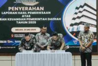 Pemko Medan kembali meraih opini WTP dari BPK RI atas LKPD 2025.