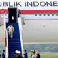 Presiden Prabowo tiba di Jakarta usai kunjungan kenegaraan ke Prancis.