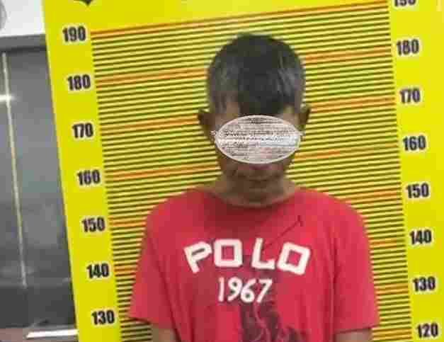 Polda Sumut mengamankan pria berinisial NN di Patumbak, Deli Serdang.