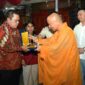 Wali Kota Pematangsiantar Wesly Silalahi menghadiri Festival Malam Waisak 2570 BE