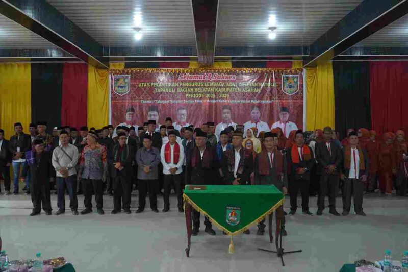 Pelantikan Pengurus Lembaga Adat Dalihan Natolu Tapanuli Bagian Selatan Kab. Asahan Periode 2025-2029.