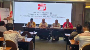 Suasana Rapat Pleno DPP bara JP. 