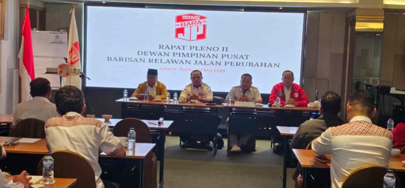 Suasana Rapat Pleno DPP bara JP. 
