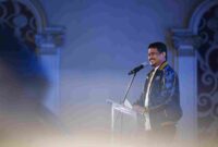 Gubernur Sumatera Utara (Sumut) Bobby Nasution menghadiri Pelantikan Dewan Pengurus Daerah (DPD) AMPI Sumut masa bakti 2026-2031 di Regale International Convention Center Jalan Adam Malik Kota Medan. Minggu malam (21/6/2026).