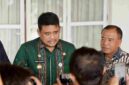 Gubernur Sumatera Utara (Sumut) Bobby Nasution menerima kunjungan Bupati Karo Antonius Ginting di Rumah Dinas Gubernur Jalan Sudirman Kota Medan. Kamis (18/6/2026). Kunjungan tersebut membahas retribusi di daerah wisata Desa Semangat Gunung Kabupaten Karo.