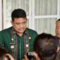 Gubernur Sumatera Utara (Sumut) Bobby Nasution menerima kunjungan Bupati Karo Antonius Ginting di Rumah Dinas Gubernur Jalan Sudirman Kota Medan. Kamis (18/6/2026). Kunjungan tersebut membahas retribusi di daerah wisata Desa Semangat Gunung Kabupaten Karo.