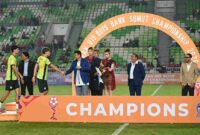Australia mengalahkan Thailand 2-0 pada final Piala AFF U-19 2026 di Sumut.
