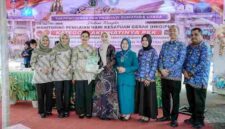 Ketua Tim Penggerak Pemberdayaan dan Kesejahteraan Keluarga (TP PKK) Provinsi Sumatera Utara (Sumut) Kahiyang Ayu melaksanakan monitoring dalam rangka Hari Kesatuan Gerak (HKG) PKK Provinsi Sumut Tahun 2026 di Kantor Lurah Rantau Laban, Kecamatan Rambutan, Kota Tebingtinggi, Rabu (17/6/2026).