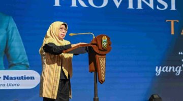Staf Ahli I Tim Penggerak Pemberdayaan dan Kesejahteraan Keluarga (TP PKK) Sumatera Utara (Sumut), Titiek Sugiharti.