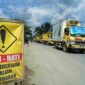 Pemprov Sumut mulai memperbaiki dan memperlebar jalan strategis sepanjang 10 kilometer di Labuhanbatu.