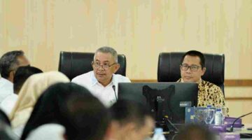 Pj Sekretaris Daerah Provinsi Sumatera Utara (Sumut) Sulaiman Harahap membuka secara resmi acara Pendampingan Asistensi SAKIP (Sistem Akuntabilitas Kinerja Instansi Pemerintah), RB (Reformasi Birokrasi), dan ZI (Zona Integritas) pada Pemerintah Daerah Prioritas di wilayah Sumut di Ruang Rapat I Lantai 2 Kantor Gubernur Sumut Jalan Diponegoro Kota Medan, Rabu (3/6/2026).