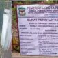 Saluran yang telah digali (Kiri), Foto Plank Proyek (Kanan).