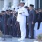 Salah satu rangkaian Upacara Peringatan Hari Lahir Pancasila Tahun 2026 di halaman Kantor Bupati Asahan, Jalan Jenderal Sudirman, Kecamatan Kisaran Barat, Senin, 1 Juni 2026.