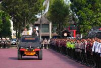 Apel Pasukan dalam rangka Operasi Kepolisian Kewilayahan 