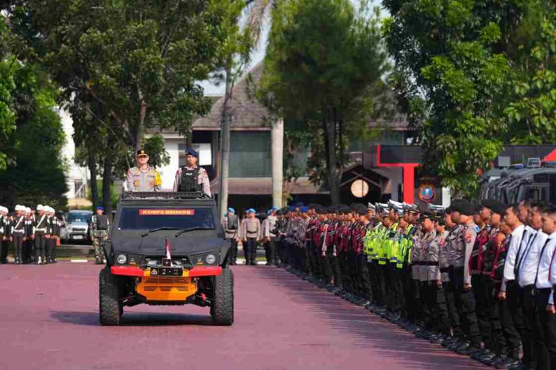 Apel Pasukan dalam rangka Operasi Kepolisian Kewilayahan 