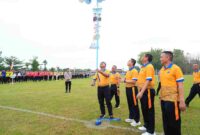 Kapolda Sumut Irjen Pol. Whisnu Hermawan membuka Pekan Olahraga dan Rohani 2026.