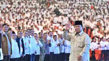 Presiden Prabowo Subianto menghadiri acara Building Indonesia's Future Generations Through Nutrition yang diselenggarakan di Sentul International Convention Center (SICC), Kabupaten Bogor, Provinsi Jawa Barat, pada Rabu, 3 Juni 2026.