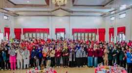 Peringatan HLUN yang berlangsung di Gedung PKK Kota Medan, Jumat (5/6/2026).