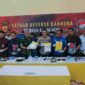 Konferensi pers yang digelar di Meuligoe Rastra Sewakottama, Jumat (5/6/2026).
