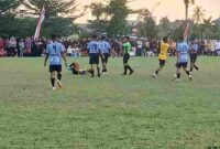 Polres Toba meraih juara sepak bola POR Polda Sumut 2026 usai mengalahkan Sat Brimob Polda Sumut.