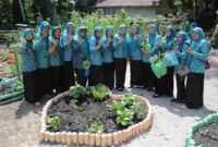 Disela TP-PKK Asahan melakukan monitoring kesiapan Desa Persatuan dan Desa Rahuning menghadapi Lomba HKG PKK Tingkat Provinsi Sumatera Utara 2026.