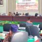 Sidang Paripurna yang digelar di Gedung DPRD Kabupaten Simalungun, Pamatang Raya, Selasa, 9 Juni 2026.