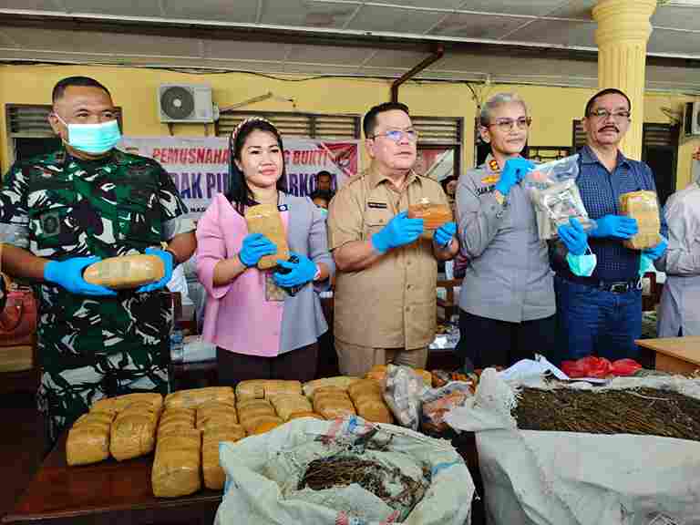 Konferensi Pers Polres Pematangsiantar.