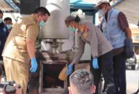 Pemusnahan yang digelar di Mapolres Pematangsiantar, Selasa, 9 Juni 2026