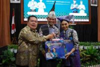 Wali Kota Pematangsiantar Wesly Silalahi menghadiri pisah sambut Dandim 0207/Simalungun.