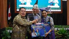 Wali Kota Pematangsiantar Wesly Silalahi menghadiri pisah sambut Dandim 0207/Simalungun.