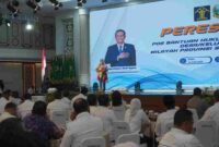 Bupati Asahan Taufik Zainal Abidin menerima penghargaan dari Menteri Hukum RI atas dukungan terhadap program Posbankum dan akses bantuan hukum.