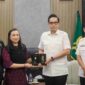 Wali Kota Medan, Rico Tri Putra Bayu Waas, saat menerima audiensi Direktur Fasilitas Diplomatik Kementerian Luar Negeri Republik Indonesia, Sayu Oka Widani, di Rumah Dinas Wali Kota Medan, Jalan Sudirman, Rabu (10/6/2026).