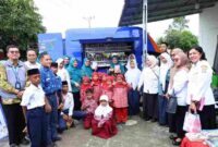 Ketua TP PKK Asahan meninjau PAUD, UMKM dan Taman Baca Iman di Kisaran Timur.
