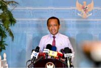 Menteri Energi dan Sumber Daya Mineral (ESDM) Bahlil Lahadalia di Istana Merdeka, Kamis (11/6/2026)