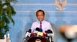 Menteri Energi dan Sumber Daya Mineral (ESDM) Bahlil Lahadalia di Istana Merdeka, Kamis (11/6/2026)