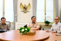 Presiden Prabowo Subianto menerima Wakil Presiden ke-10 dan ke-12 Republik Indonesia Jusuf Kalla didampingi Solihin Jusuf Kalla, di Istana Merdeka, Jakarta, pada Kamis, 11 Juni 2026. Foto: BPMI Setpres