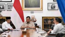 Presiden Prabowo Subianto memanggil Menteri Pendidikan Dasar dan Menengah (Mendikdasmen) Abdul Mu’ti di Istana Merdeka, Jakarta, pada Kamis, 11 Juni 2026. Foto: BPMI Setpres