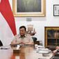 Presiden Prabowo Subianto memanggil Menteri Pendidikan Dasar dan Menengah (Mendikdasmen) Abdul Mu’ti di Istana Merdeka, Jakarta, pada Kamis, 11 Juni 2026. Foto: BPMI Setpres